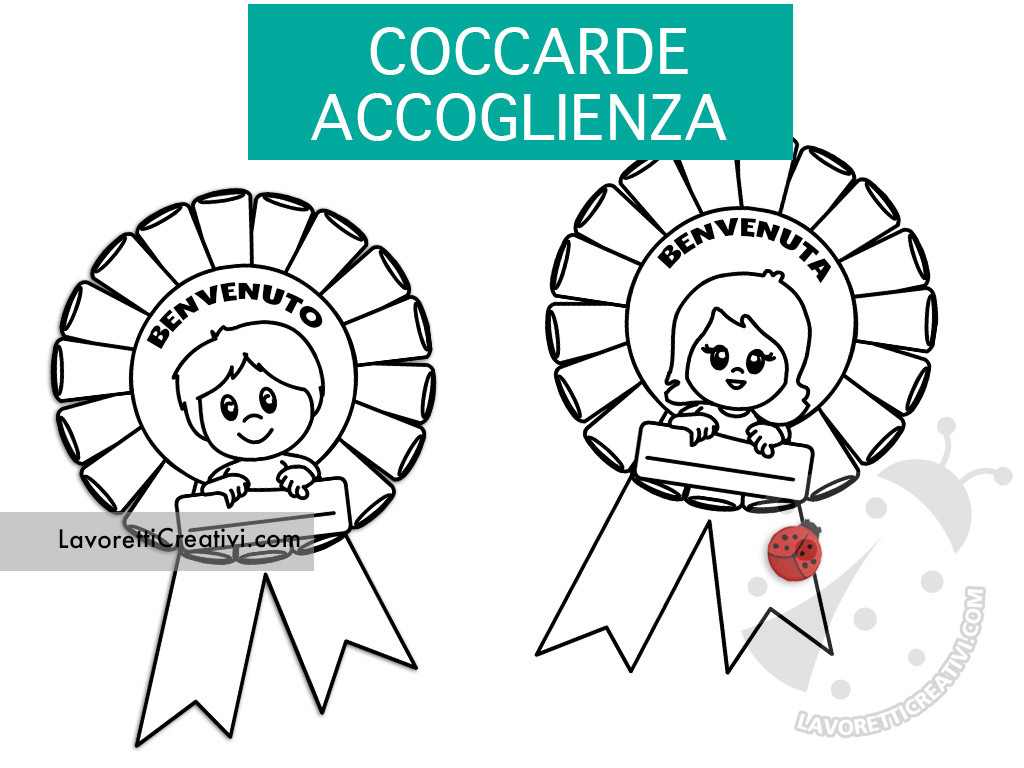 coccarde accoglienza bambini