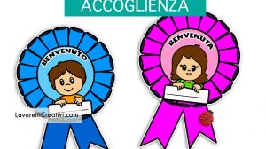coccarde accoglienza scuola