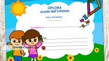 diploma fine anno infanzia
