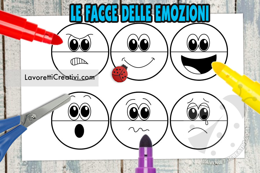 facce emozioni attivita