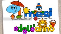 mesi anno colorati