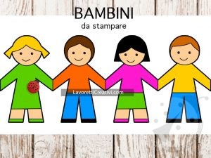 Bambini che si tengono per mano