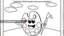 cartello tavolozza pennello