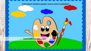 cartellone accoglienza scuola
