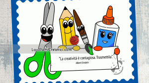 cartellone scuola creativita