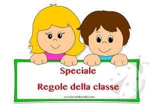 Regole della classe per la scuola infanzia e primaria