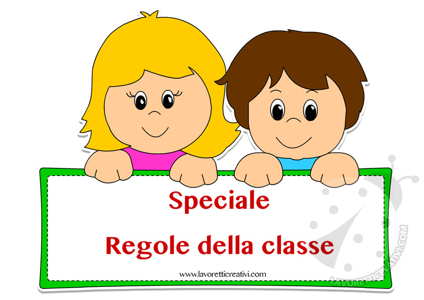 regole da rispettare a scuola