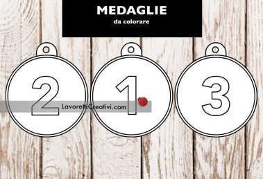 3 medaglie