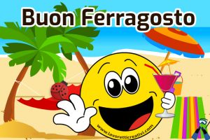 auguri ferragosto emoji