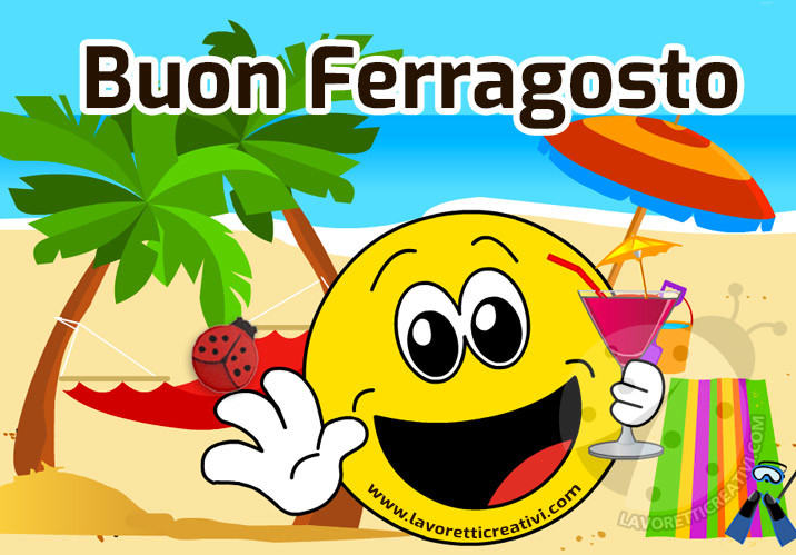 auguri ferragosto emoji