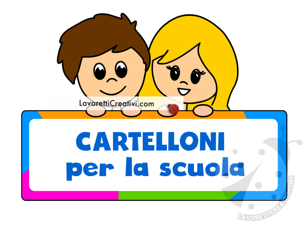 cartelloni scuola