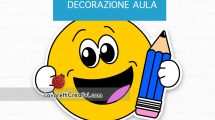 decorazione aula emoji