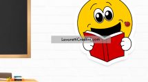 decorazioni aula smile libro
