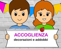 accoglienza addobbi decorazioni