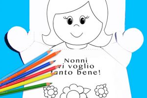 biglietto pop up bambina nonni1