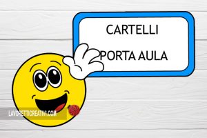 cartelli porta aula