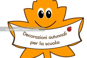 decorazioni autunnali scuola