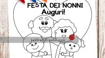festa nonni disegno
