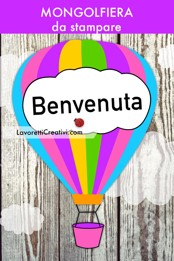 mongolfiera benvenuta