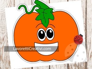 Disegno di zucca a colori