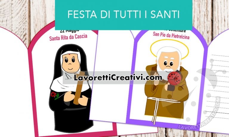 Idee lavoretti Festa dei Santi - Lavoretti Creativi