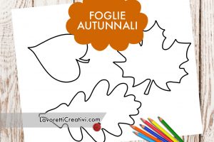 sagome foglie autunno