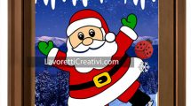 babbo natale pattini