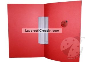 Biglietto pop up di Natale con candela - Lavoretti Creativi