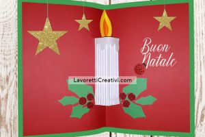 biglietto natale popup