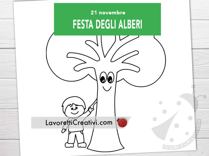 disegno giornata alberi