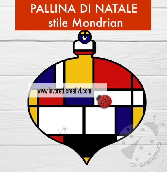 pallina natale mondrian1