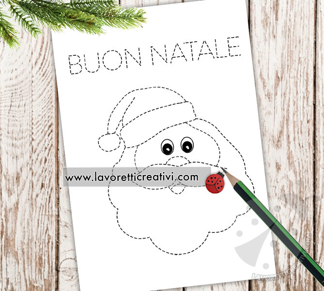 pregrafismo babbo natale