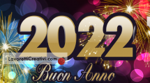 Auguri Buon anno 2022