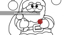 babbo natale disegno 21