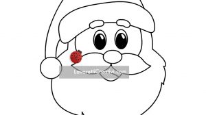 babbo natale disegno