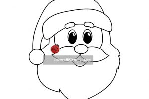 babbo natale disegno