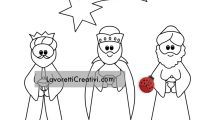 disegno re magi
