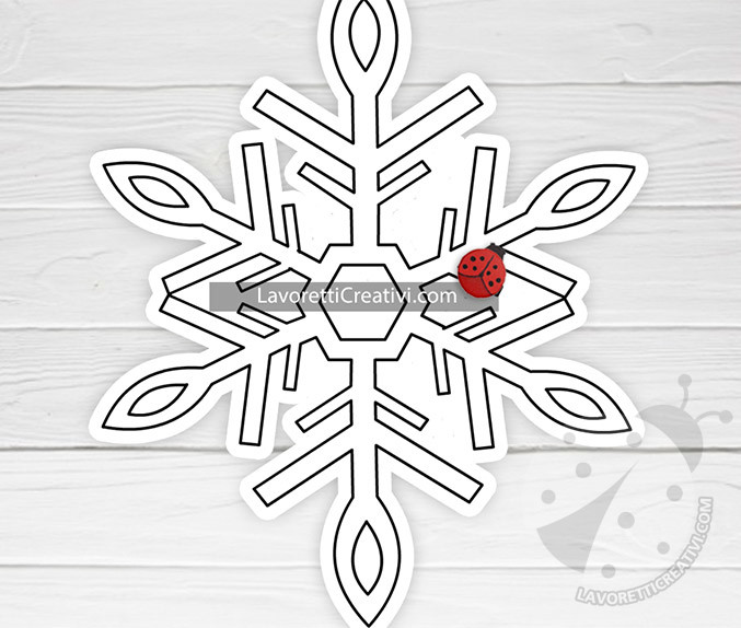 Becellen 24 Pezzi 3D Fiocchi Di Neve Per Albero Di Natale, Decorazioni
