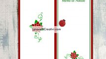 menu natale modello 21