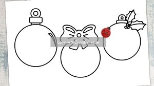 palline natale disegno 1