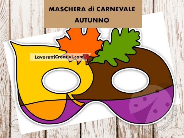 maschera autunno