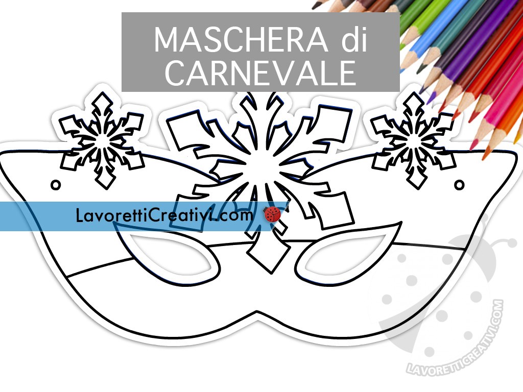 maschera inverno disegno