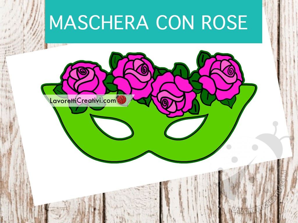 maschera rose