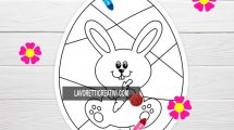 uovo pasqua disegno