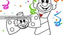 disegni pagliacci