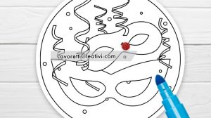 disegno carnevale