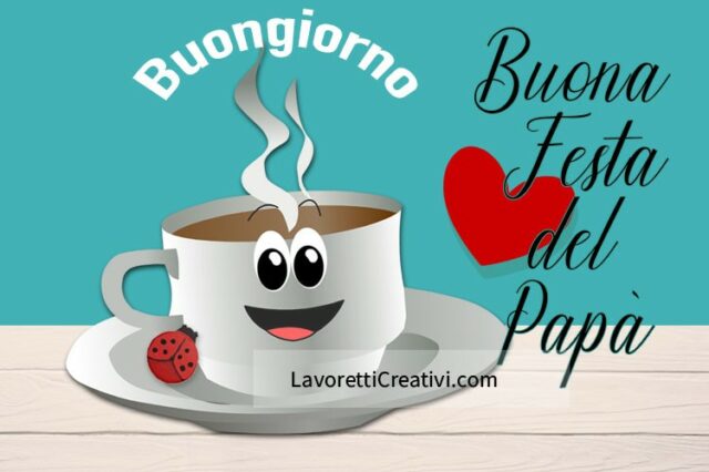 Buona Festa del papà cartolina - Lavoretti Creativi