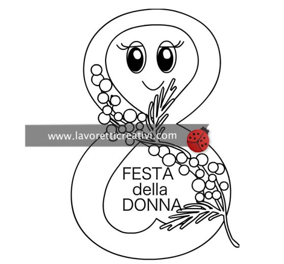 Disegno per la Festa delle Donne 8 auguri festa donna2
