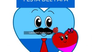 auguri festa papa cuori