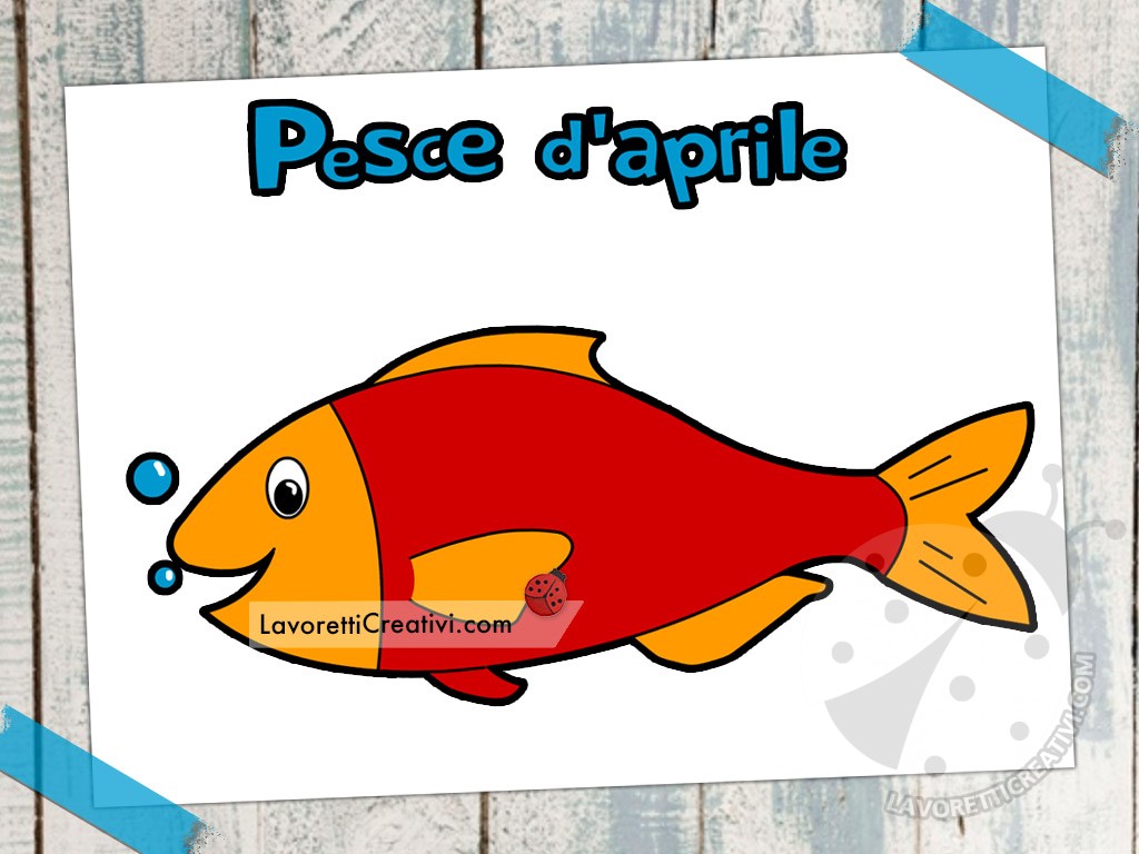 pesce aprile immagine per scherzi